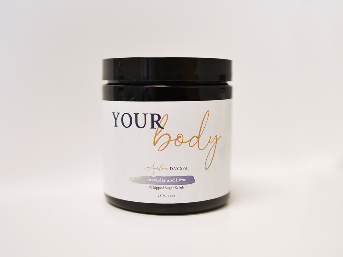 Lavender and Lime Scrub
