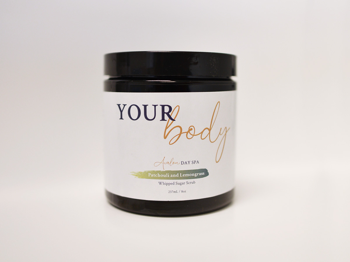 Patchouli and Lemongrass Scrub